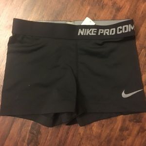 Light black training shorts